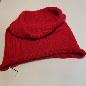 Cowl neck tube scarf